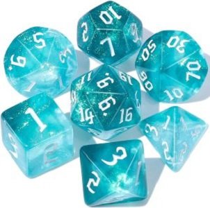 Polyhedral Dice Set for Dungeons and Dragons RPG